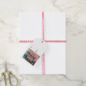 クリスマスバードフィーダーギフトラベル ギフトタグ (より糸付き)