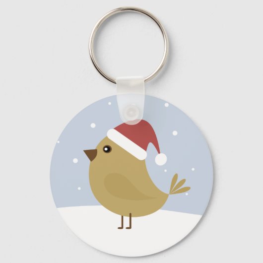 クリスマスバード キーホルダー (正面)