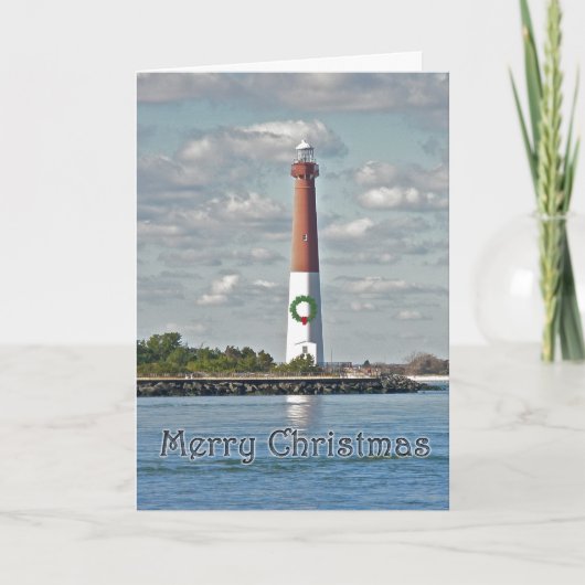 クリスマスバーネガットライトハウス シーズンカード (正面)