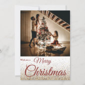 クリスマスバーベークブランチ招待状 招待状 (裏面)