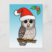 クリスマスバーレドフクロムサンタ シーズンポストカード (正面)