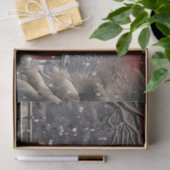 クリスマスバーン3デコページ紙 薄葉紙 (ギフト)