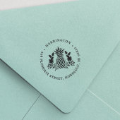 クリスマスパイナップル |休日の差出人住所 セルフインキングスタンプ