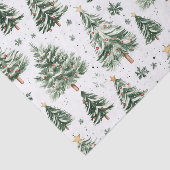 クリスマスパインの木のパタお洒落ーン 薄葉紙 (詳細)