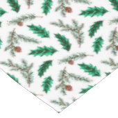 クリスマスパインの枝 テーブルクロス (アングル)