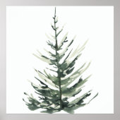 クリスマスパインの水色 ポスター (正面)