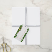 クリスマスパインガーランド金ゴールドクリスマスボール ギフトタグ (より糸付き)