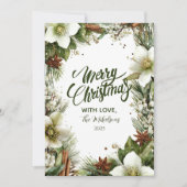 クリスマスパイングリーンリーエレガンス シーズンカード (正面)