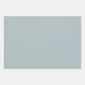 クリスマスパイングリーン素朴シカ ラッピングペーパーシート (正面2)