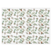 クリスマスパインコニファーフォレストフェスティバル テーブルクロス (正面(横))