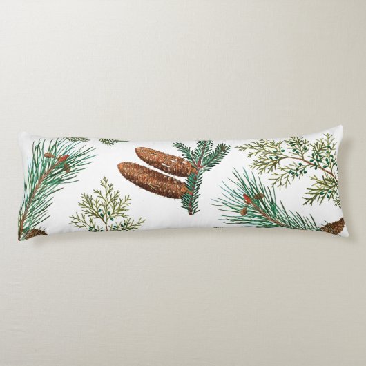 クリスマスパインコニファーフォレストフェスティバル ボディピロー (裏面)