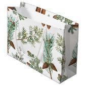 クリスマスパインコニファーフォレストフェスティバル ラージペーパーバッグ (正面アングル)