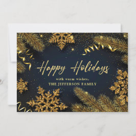 クリスマスパインコーンのグリーティ素朴ング シーズンカード