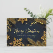 クリスマスパインコーン企業のグリーティ素朴ング シーズンカード (スタンド正面)