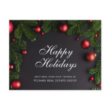 クリスマスパインコーン分岐あいさつ素朴文