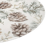 クリスマスパインコーン カッティングボード (角)