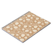 クリスマスパインコーン ノートブック (左側)