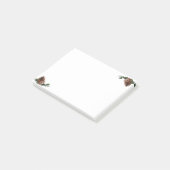 クリスマスパインコーン ポストイット (アングル)