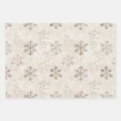 クリスマスパインコーン ラッピングペーパーシート (正面3)