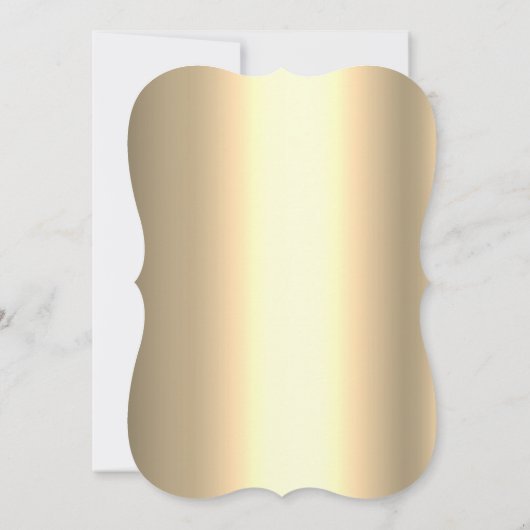 クリスマスパインツリー、金ゴールドクリスマス会社パーティー 招待状 (裏面)