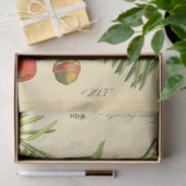 クリスマスパインデクページ紙 薄葉紙 (ギフト)