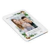 クリスマスパインホリーベリー写真 マグネット (右側)