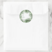 クリスマスパインラウンドシール ラウンドシール (バッグ)