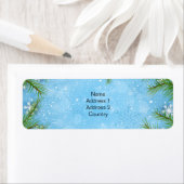 クリスマスパイン住所 シール (インサイチュ)