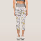 クリスマスパイン小枝 カプリレギンス (裏面)