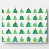 クリスマスパイン模様 フォトプラーク (正面)