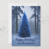 クリスマスパイン54ハッピーホリデー、グリーティングカード 招待状 (正面)