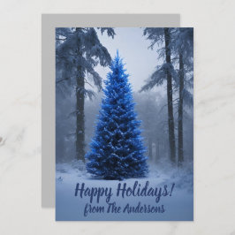 クリスマスパイン54ハッピーホリデー、グリーティングカード 招待状