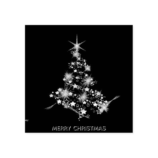 クリスマスパイン ラバースタンプ (インプリント)