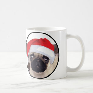 クリスマスパグ – ホワイト11オズクラシックホワイトマグカップ コーヒーマグカップ
