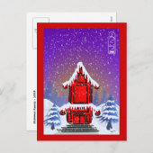 クリスマスパゴダはがき シーズンポストカード (正面/裏面)
