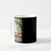 クリスマスパジャマが最高にカワイイ ダビングするラーベア クリスマスグッズ コーヒーマグカップ (正面左)