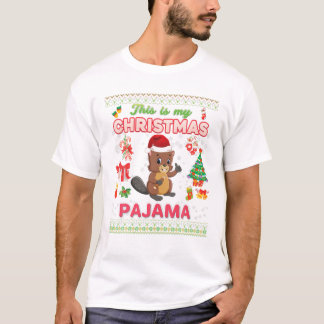 クリスマスパジャマは私のものですか Tシャツ