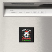 クリスマスパジャマシャツサッカーニット帽サンタ帽子 マグネット (インサイチュ (食洗機))