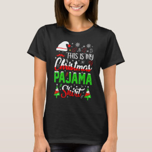 クリスマスパジャマシャツサンタ家族Xmas Tシャツ