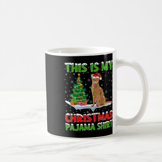 クリスマスパジャマシャツ クリスマス コーヒーマグカップ (右)