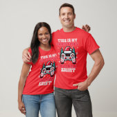 クリスマスパジャマシャツ ゲーミング クリスマス メンズ 少年 Tシャツ (ユニセックス)