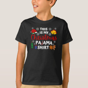 クリスマスパジャマシャツ Tシャツ