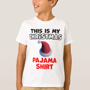 クリスマスパジャマデザイン Tシャツ