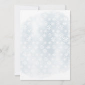 クリスマスパジャマパーティーおもしろいキッズイラストレーション 招待状 (裏面)