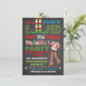 クリスマスパジャマパーティーをエルフィーにしよう 招待状 (スタンド正面)