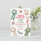 クリスマスパジャマパーティースレポバー誕生日 招待状 (スタンド正面)