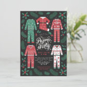 クリスマスパジャマパーティーフェスティバルパジャマパーティー 招待状 (スタンド正面)