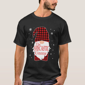 クリスマスパジャマファミリーギフト皮肉格言バファ Tシャツ