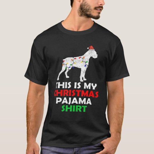 クリスマスパジャマボクサーパンツ これが私の Tシャツ (正面)