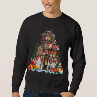クリスマスパジャマラゴットロマグノロクリスマスツリーギフト スウェットシャツ
